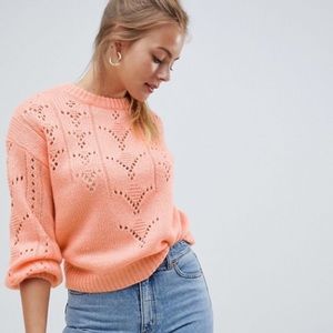 Pink sweater XS